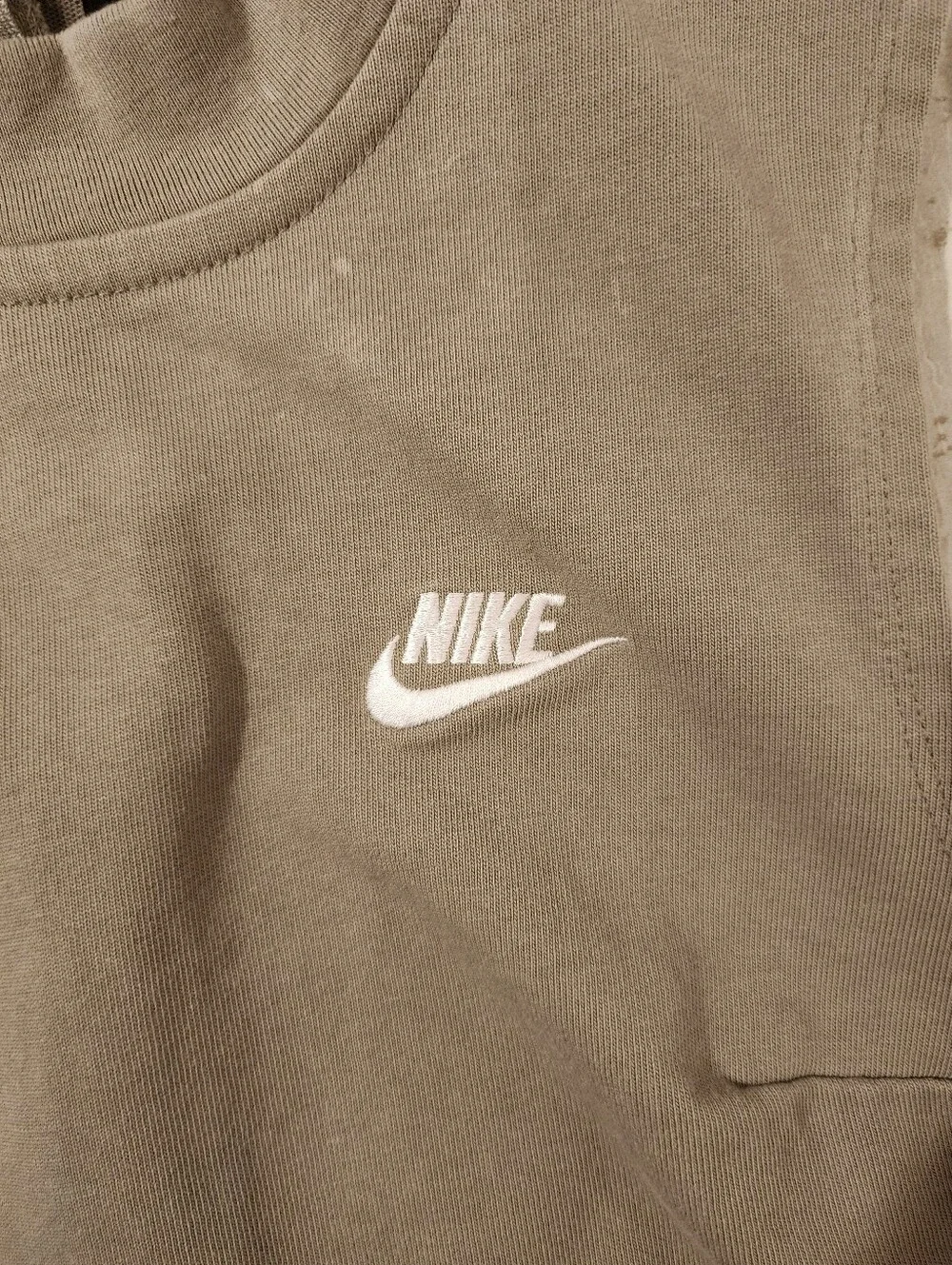 Nike Sleeveless Mock Neck Shift Dress in Olive
